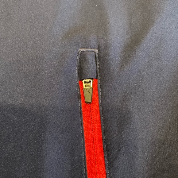 Puma Arsenal Blue and Red Jacket - Picture 2 of 8